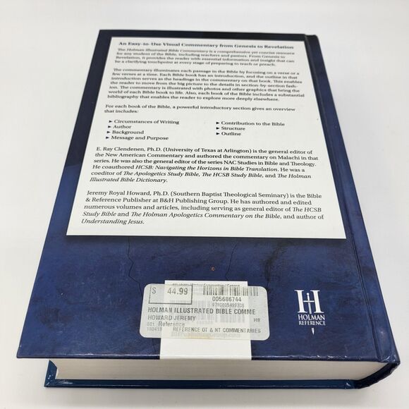 Holman Illustrated Bible Commentary Hardcover Clendenen, Howard - Picture 6 of 13